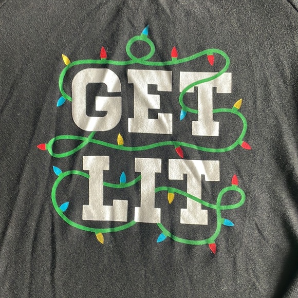 Get Lit Pajama top, Tipsy Elves, size small, NWOT - Picture 5 of 6